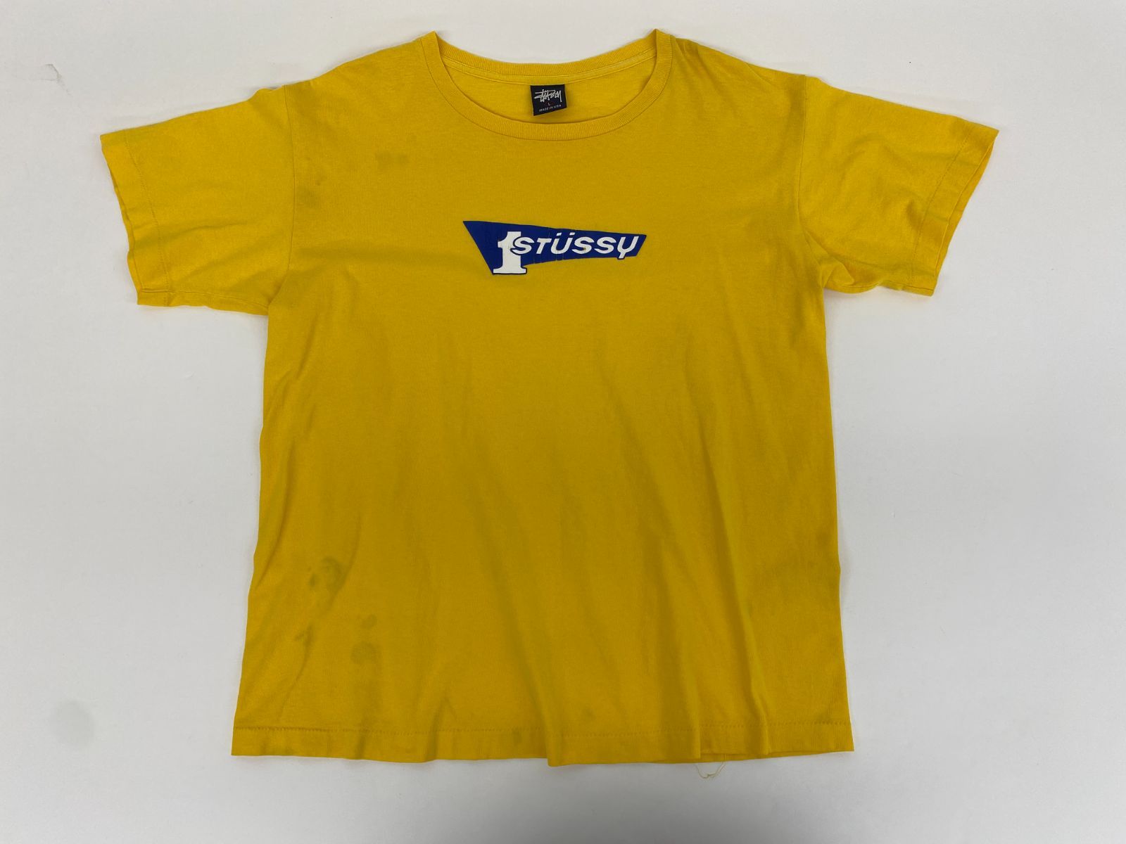 STUSSY 90's ロゴTシャツ 紺タグ ヴィンテージ【M126-20250730