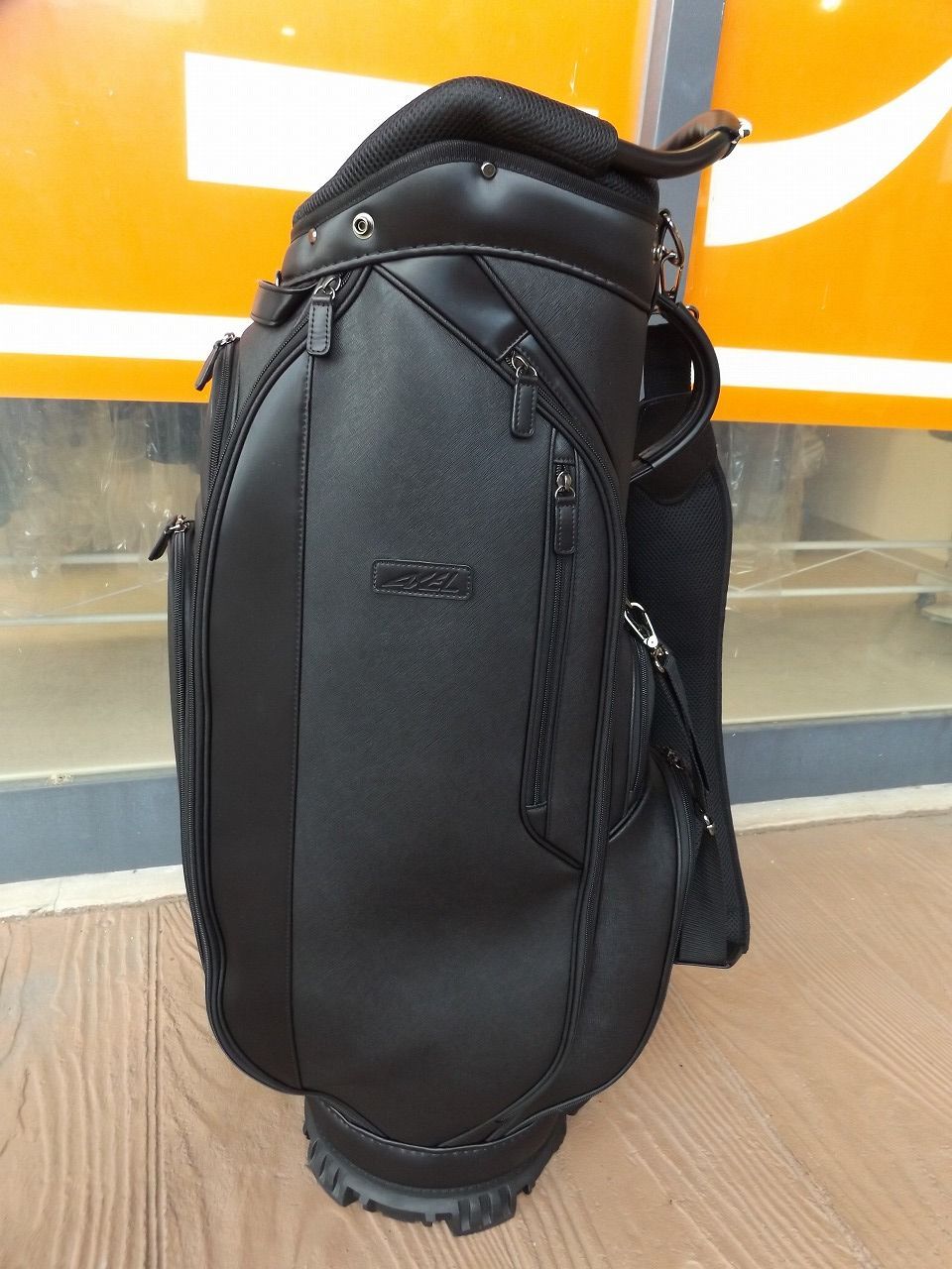 AXEL キャディバッグ ブラック ゴルフ