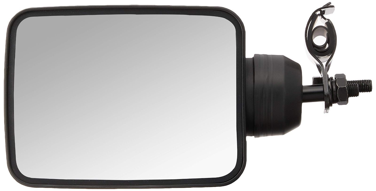 新品 ジェットイノウエ(Jet Inoue) バックショットミラー Ver.2S ショートステー オールステンレス トラック用補助ミラー 後方安全 死角補助 運転席側 ブラック 501451