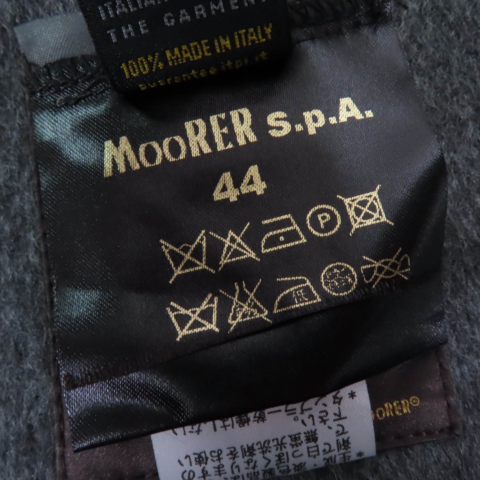 MOORER VERONA コート 未使用品☆MOORER ムーレー VERONA ウール カシミヤ フォックス