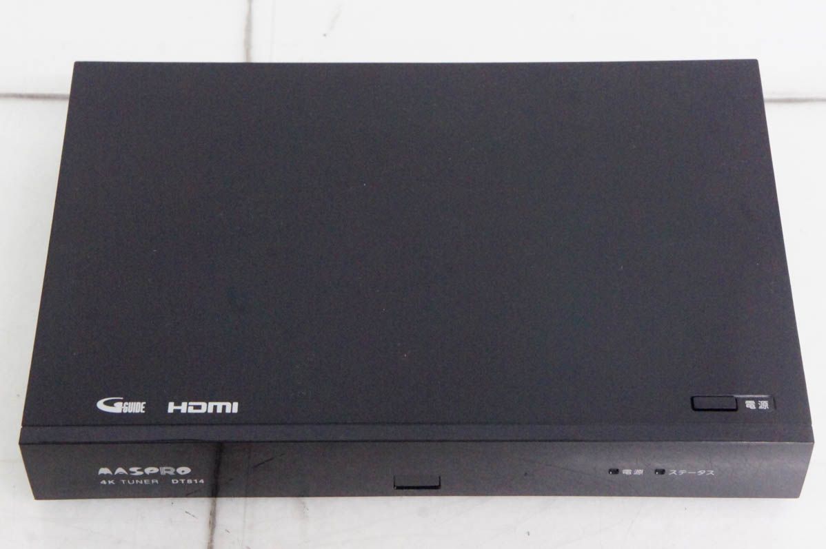DT814 マスプロ 4Kチューナー マスプロ、4K⁄8K放送対応のTV用