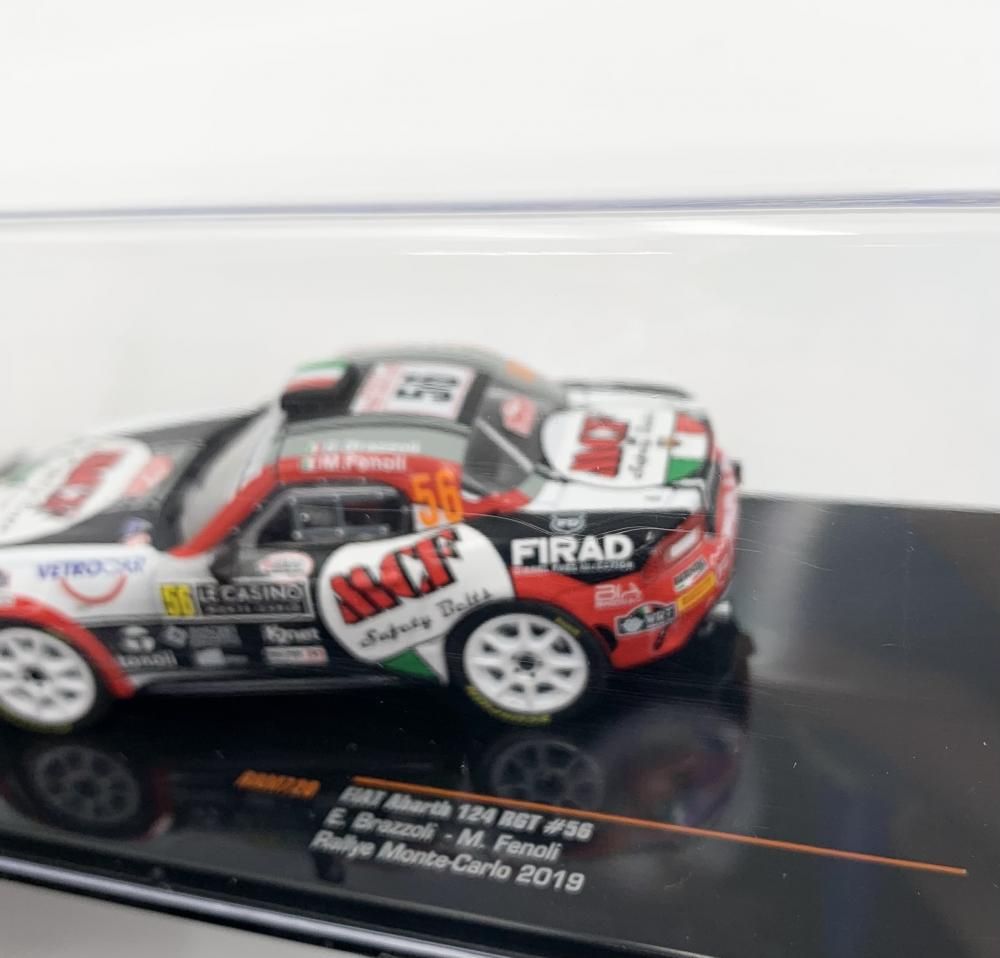 ixo イクソ　フィアット　アバルト124 RGT ラリー イクソ 1/43 フィアット アバルト 124 RGT 2022 モンテカルロ