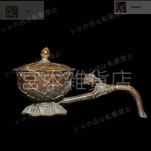 銅細工 蓮華小香炉 香道具 装飾品 工芸品 美術品 置物 - メルカリ
