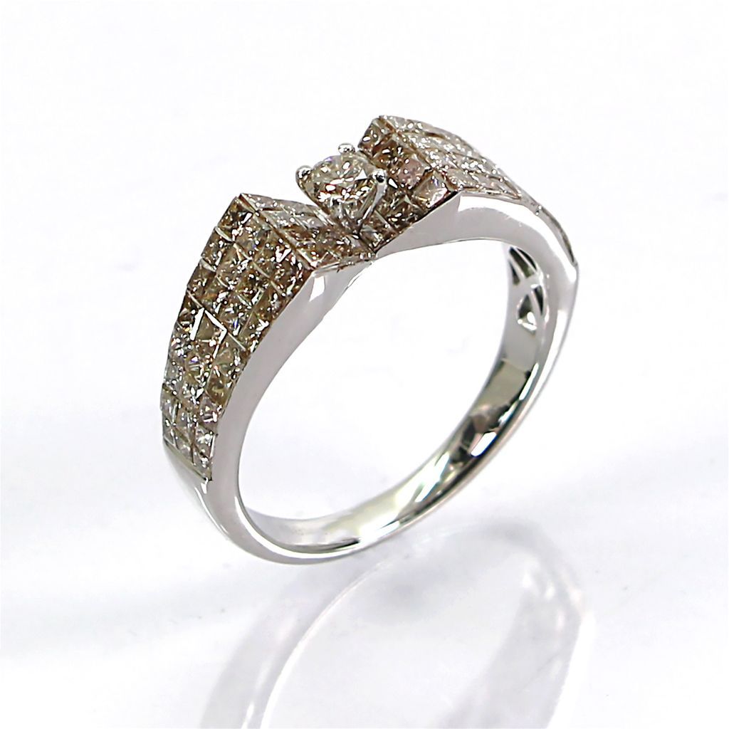 指環 K18WG ダイヤモンド 1.82ct ＃14 e25032505101