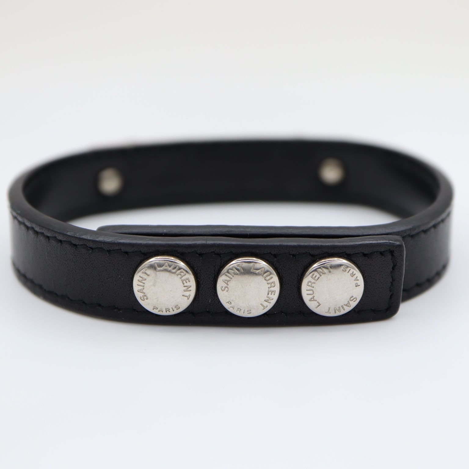 【専用】サンローラン　シルバーブレスレット 中古・古着通販】Saint Laurent Paris (サンローランパリ