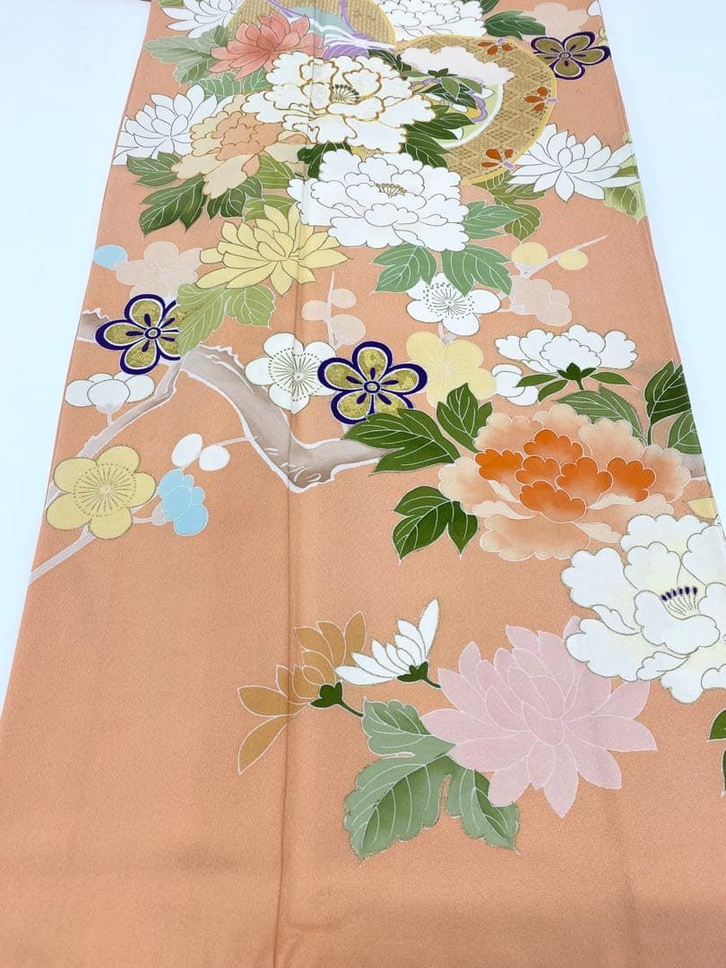 千總 誰が袖好み 振袖 高島屋扱い 豪華 刺繍 金駒 金彩 身丈160cm 
