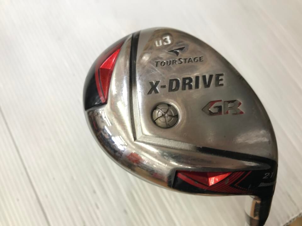 【即納】ツアーステージ X-DRIVE GR (2010) | 21 | S | ツアーAD B10-03u | 中古 | ユーティリティ | ブリヂストン