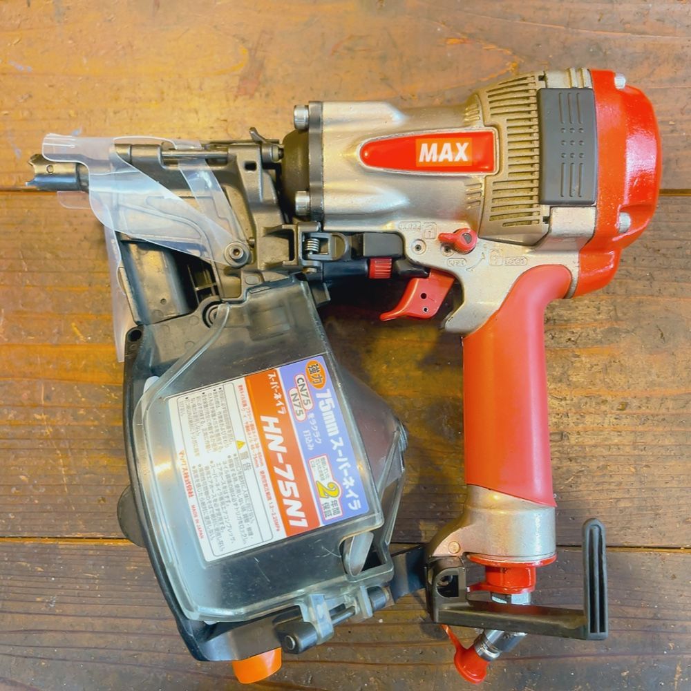 マックス(MAX) 水っぽく 高圧エア釘打ち機 HN-75N1 