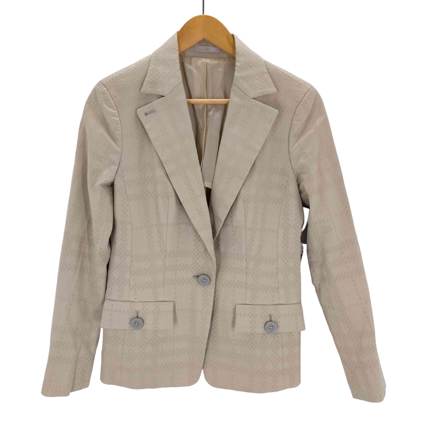 【高級】【42】BURBERRY LONDON シャドーチェック ジャケット 高級】【42】BURBERRY LONDON シャドーチェック ジャケット