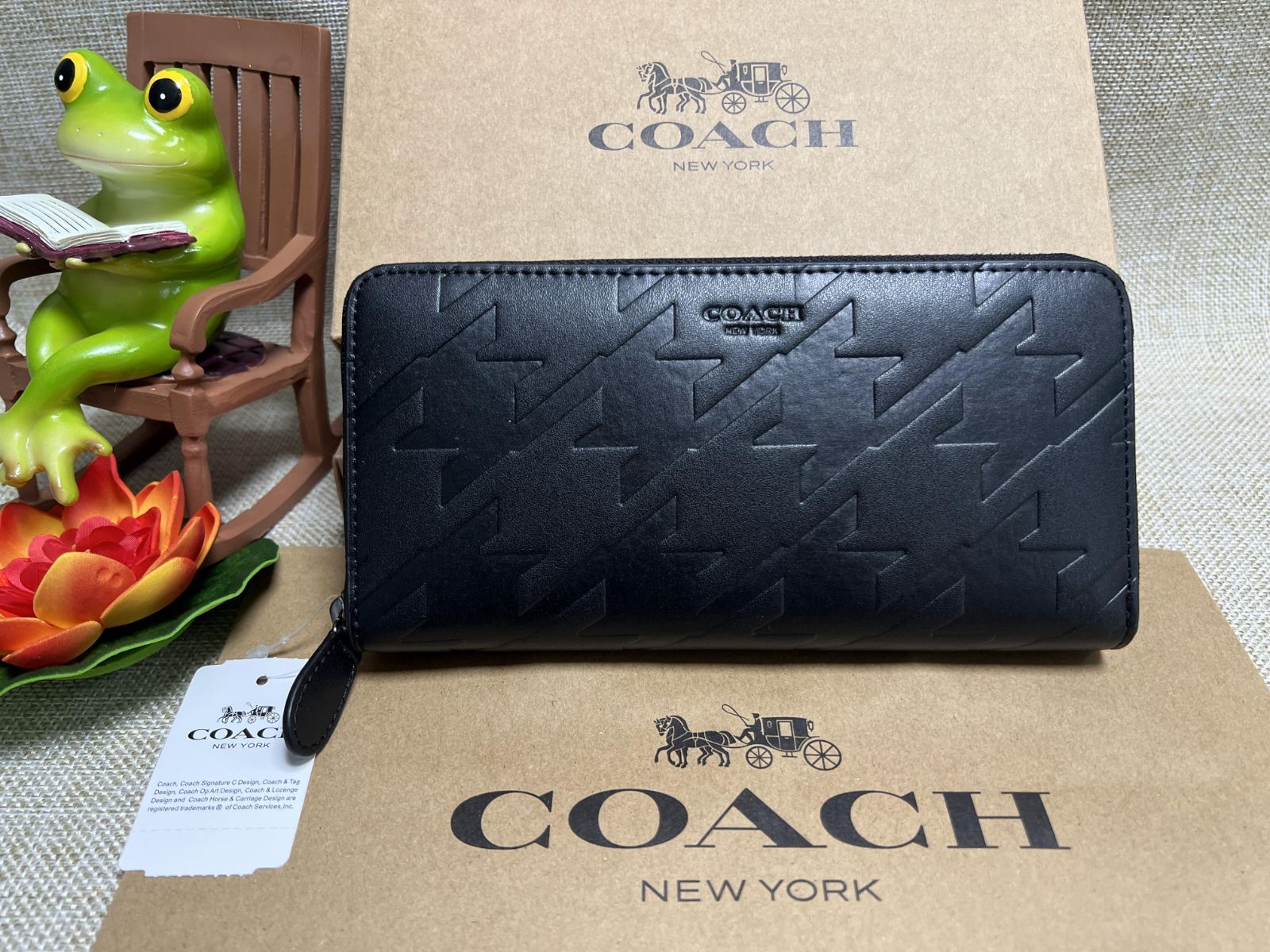 COACH 長財布 コーチ 財布 メンズ 新品 未使用 ファッション 財布