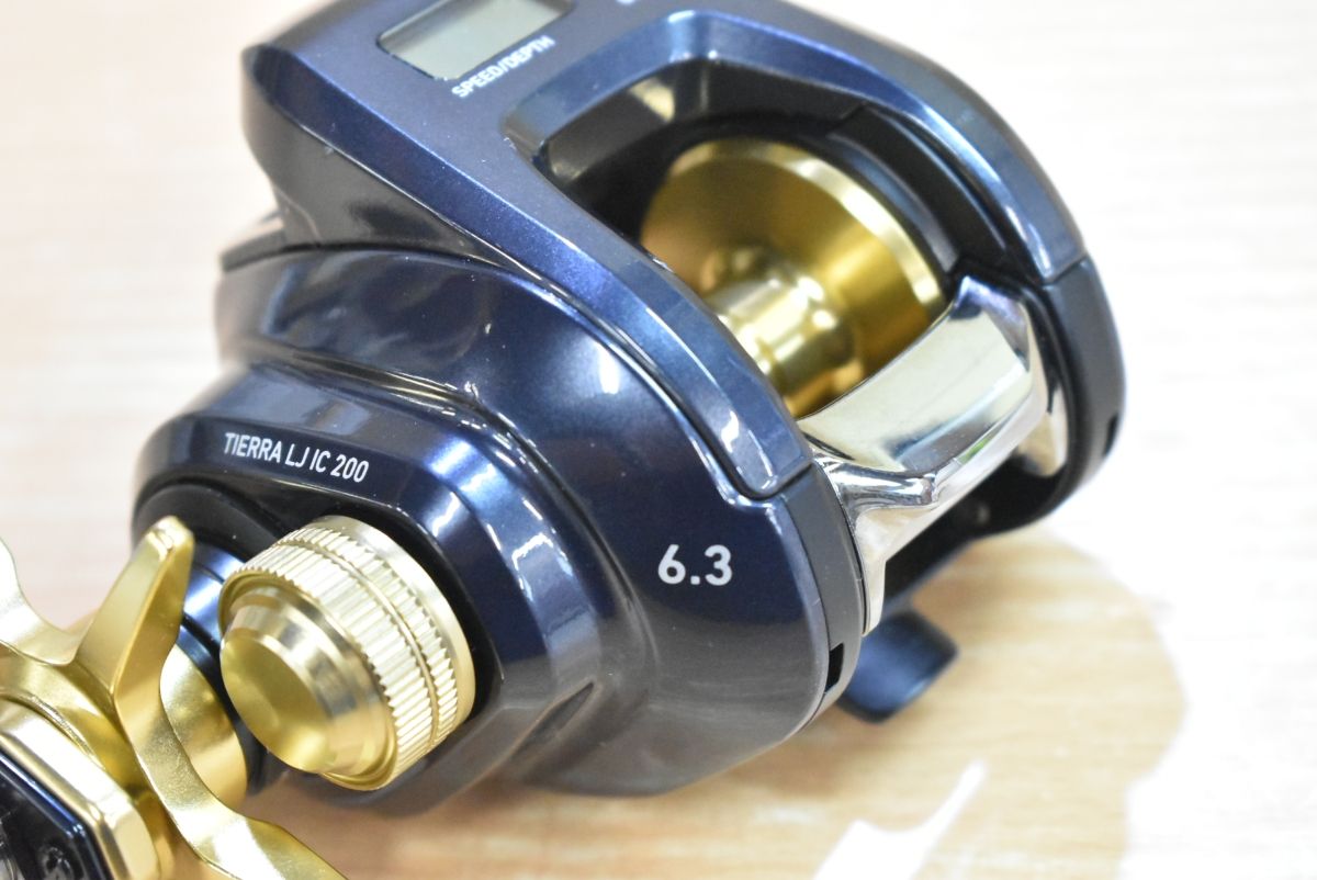 ダイワ ティエラLJ IC200L 左ハンドル (2023年モデル) 両軸リール /(5)