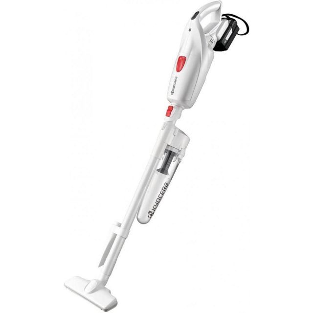 京セラ Kyodera 充電式クリーナー DHC180L5 ホワイト 電池パック 充電器付属 プロ向け 掃除機 旧リョービ 旧RYOBI