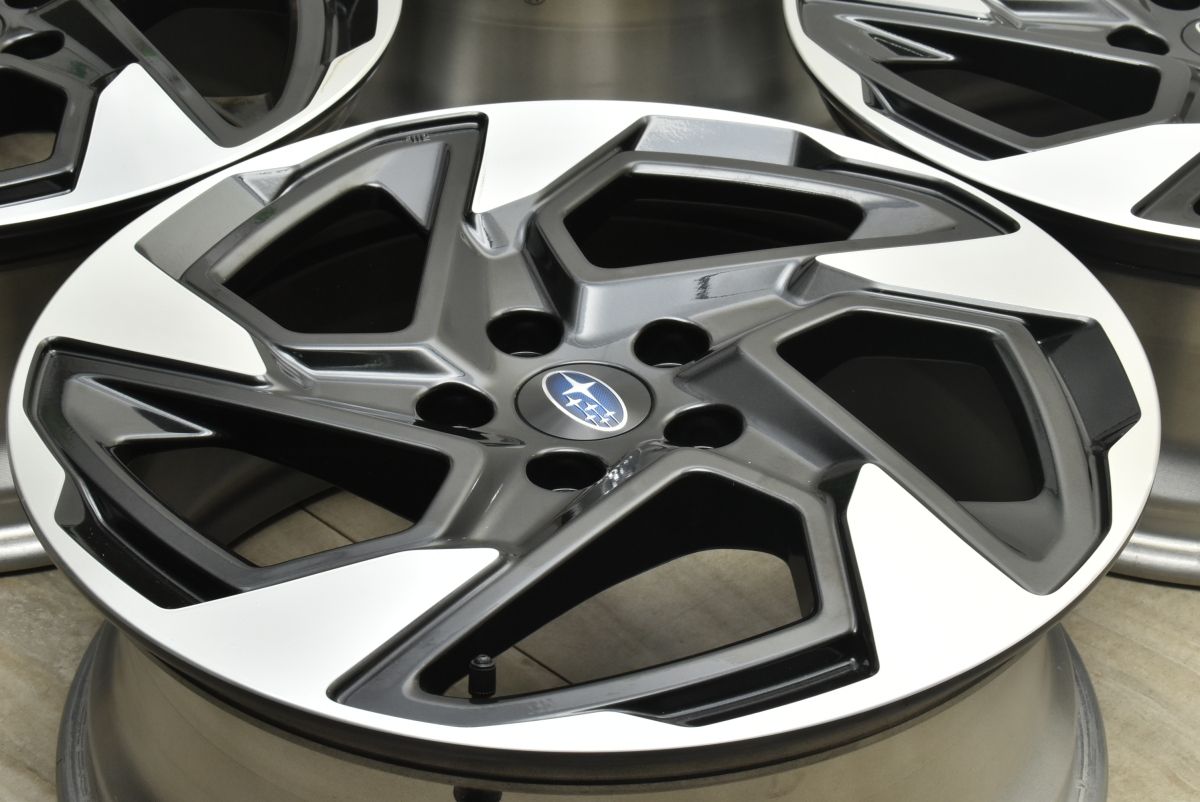 ☆新車外し SLフォレスターPremium 19インチ純正ホイール 4本セット