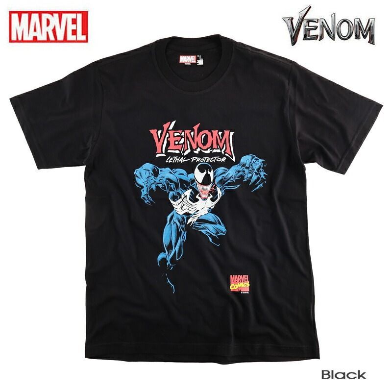 MARVEL マーベル VENOM ヴェノム Tシャツ 半袖 メンズ レディース