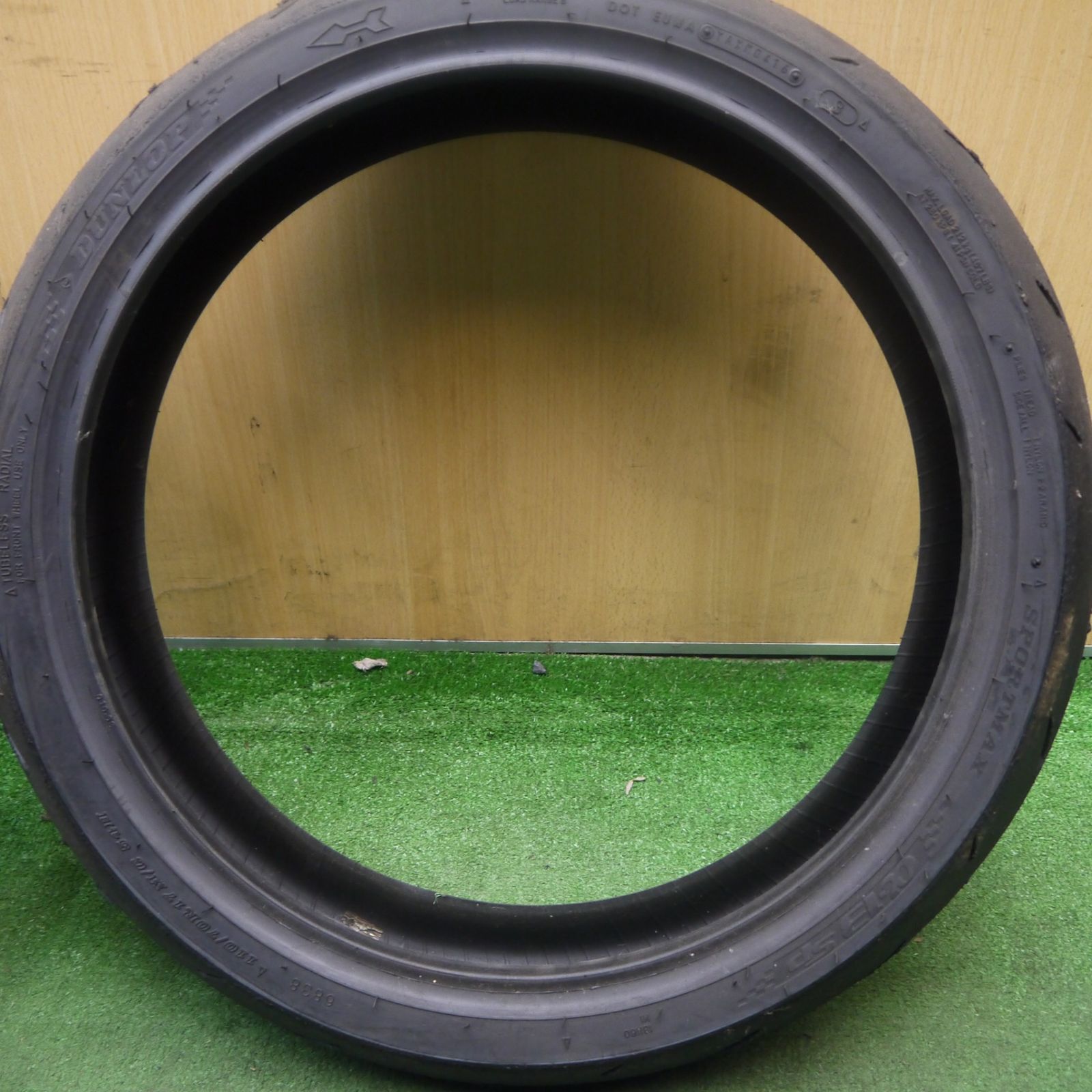 前後2本セット バイク タイヤ 110 70R17 150 60R17 ダンロップ スポーツマックス α-13 SP 17インチ レース 5092208Hノタ BRIGHTFACE_UK