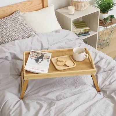 折りたたみ式滑りにくいトレー　ミニテーブル