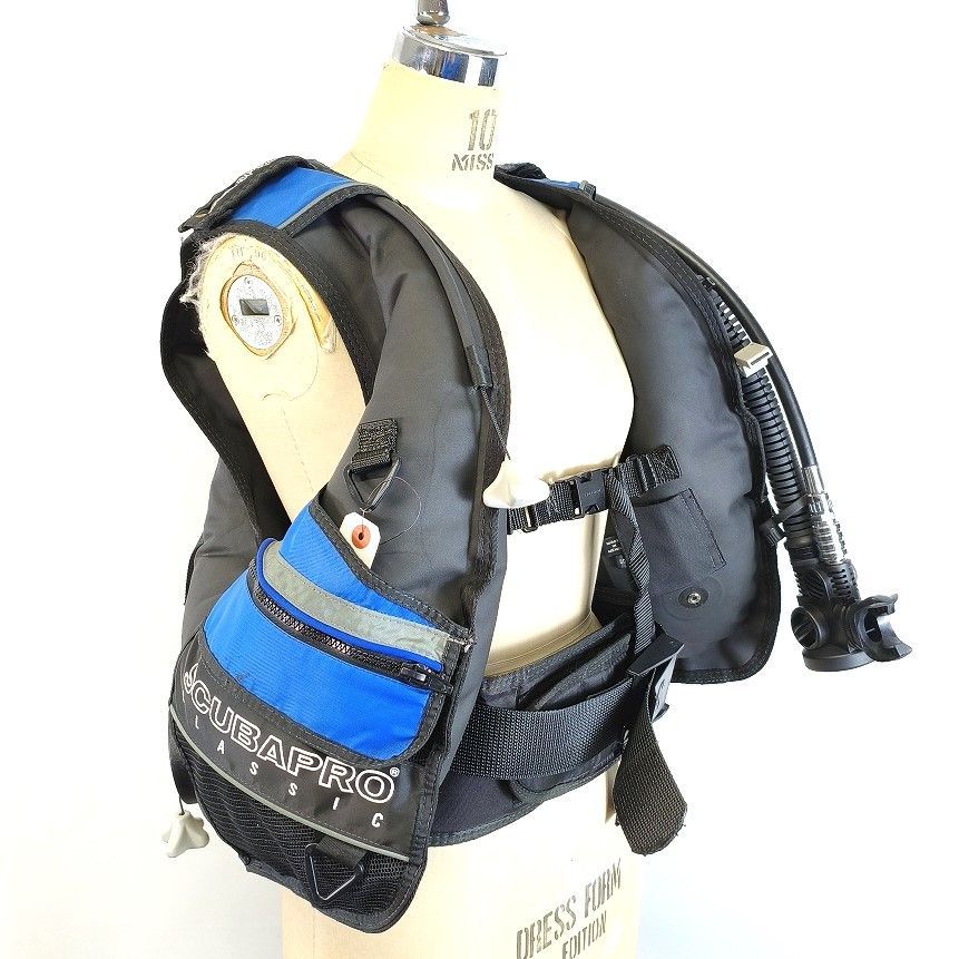 OH済 SCUBAPRO スキューバプロ CLASSIC BCジャケット Sサイズ［BC-230902MT］