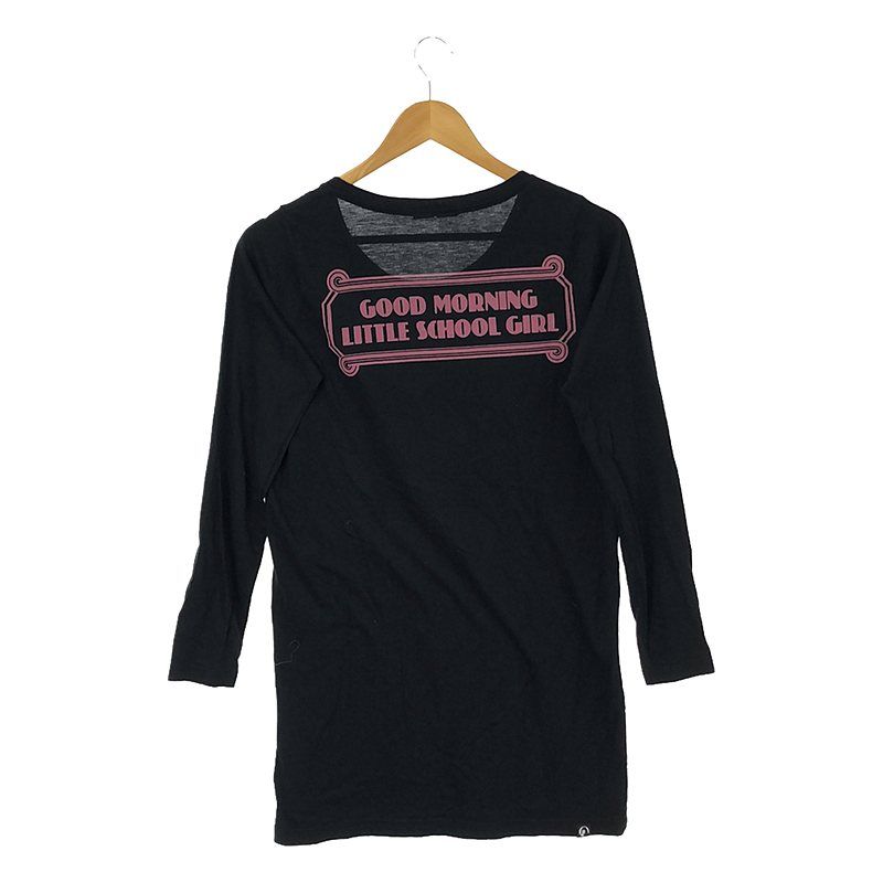 hysteric glamour ヒスガール　プリントロングtシャツ ブラック HYSTERIC GLAMOUR / ヒステリックグラマー | ヒスガールプリント