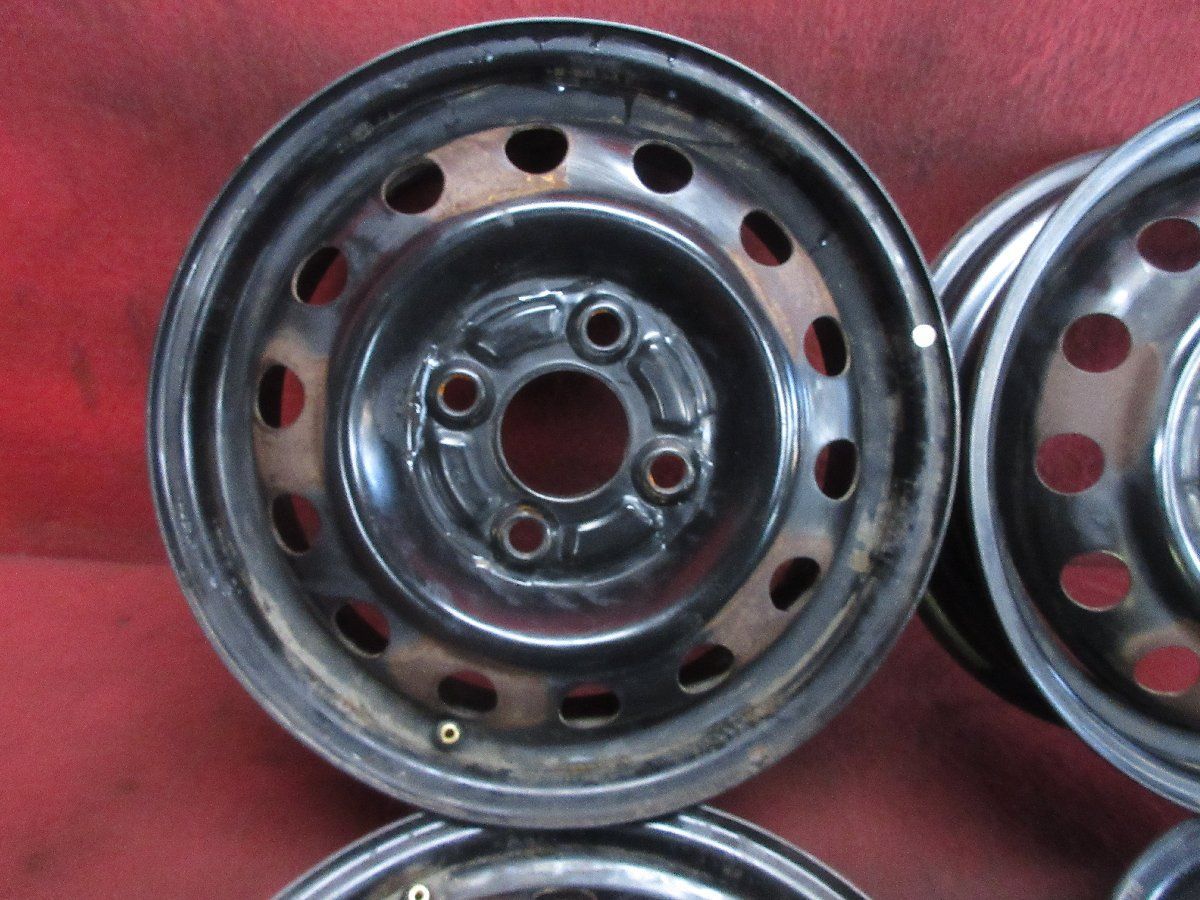 N BOX純正スチールホイール4本セット HONDA NBOX JF3 14インチ