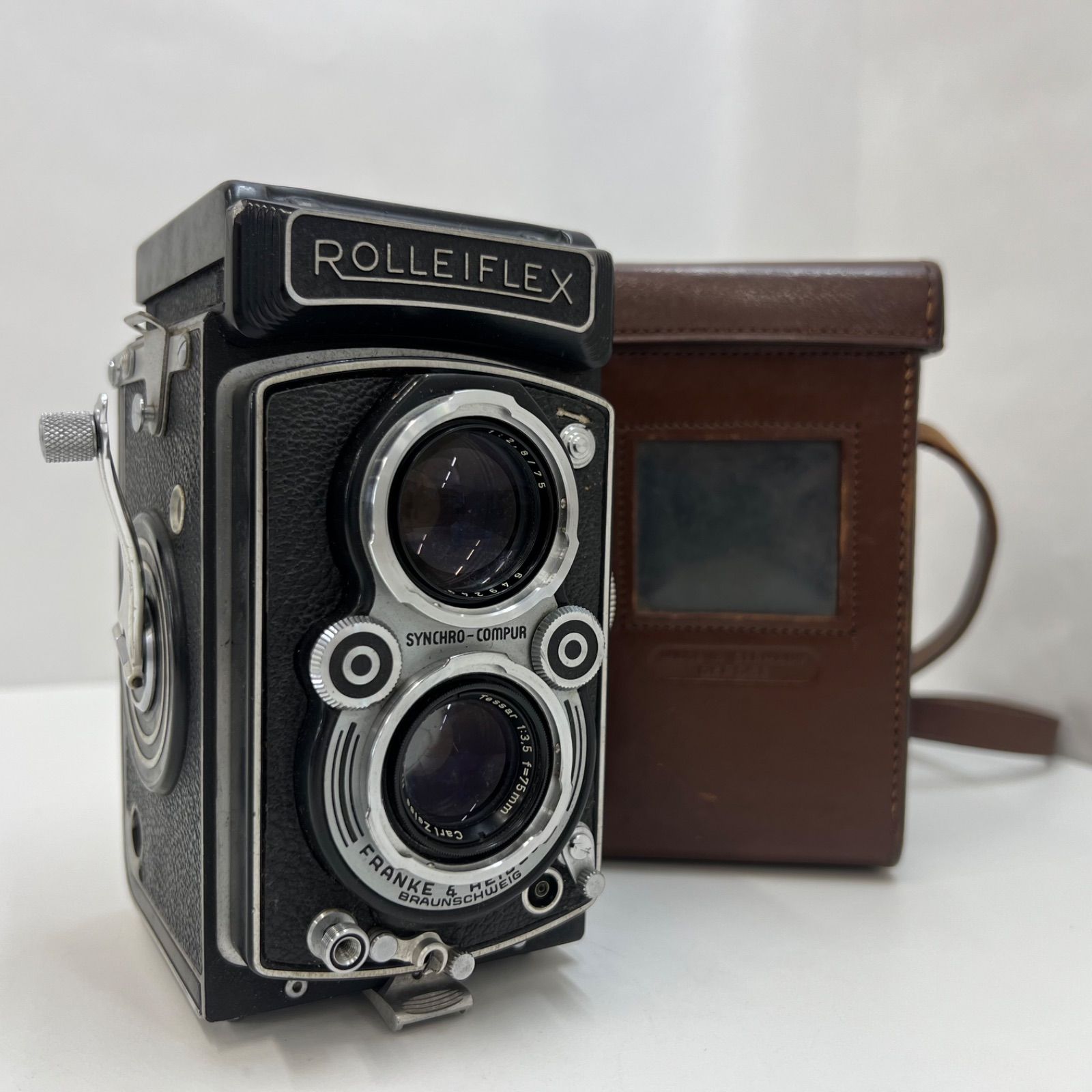 F250630-8 ROLLEIFLEX ローライフレックス Tessar F3.5 75mm