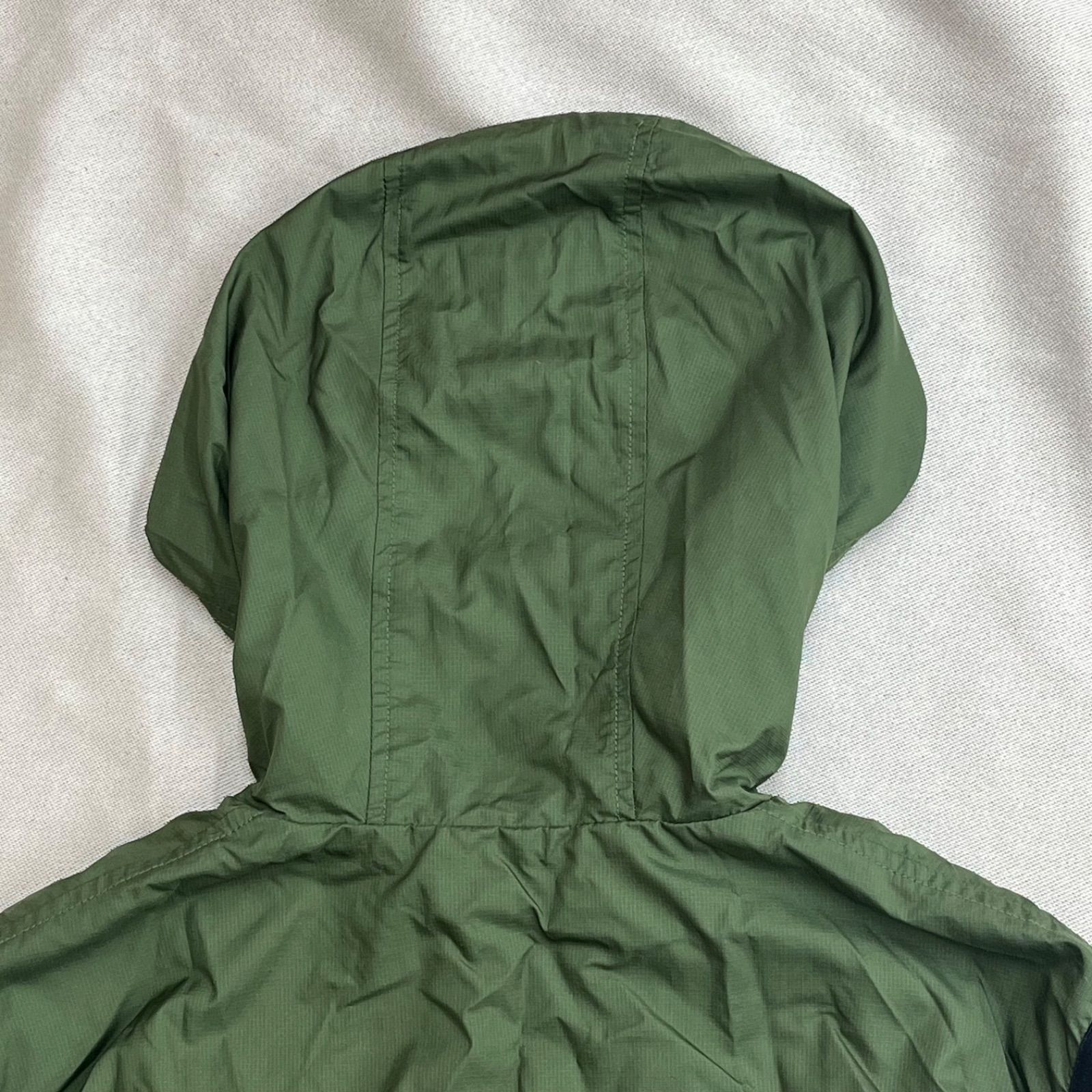 【00s】NIKE ジップアップ メッシュ ナイロンベスト カーキ XXL NIKE ナイキ 裏メッシュ フルジップ ベスト M カーキ 蛍光 緑