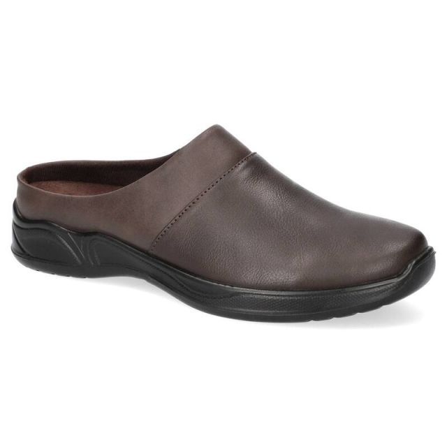 【送料無料】 イージーストリート レディース サンダル シューズ Easy Street Janalee Women's Brown Comfort Mules Brown