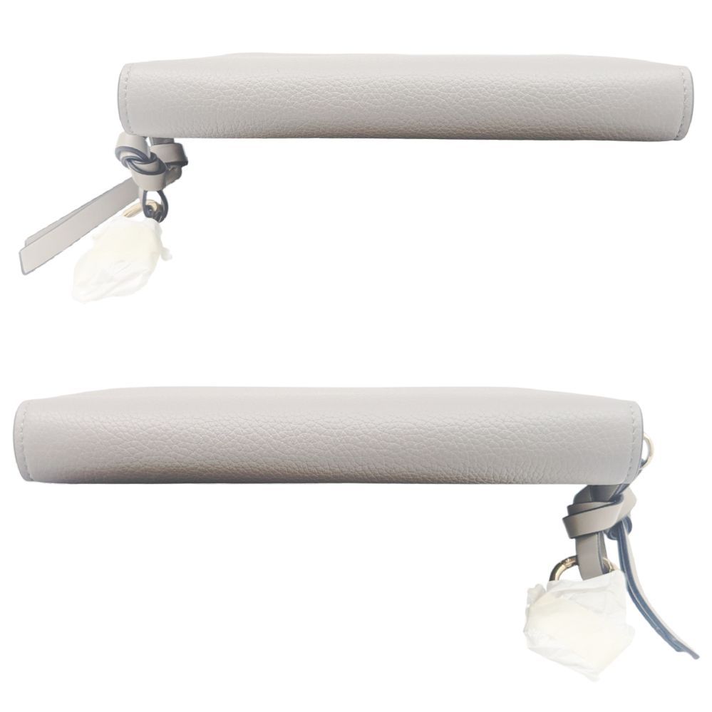 新品】Chloe クロエ 財布 長財布 ロングウォレット レザー グレー  