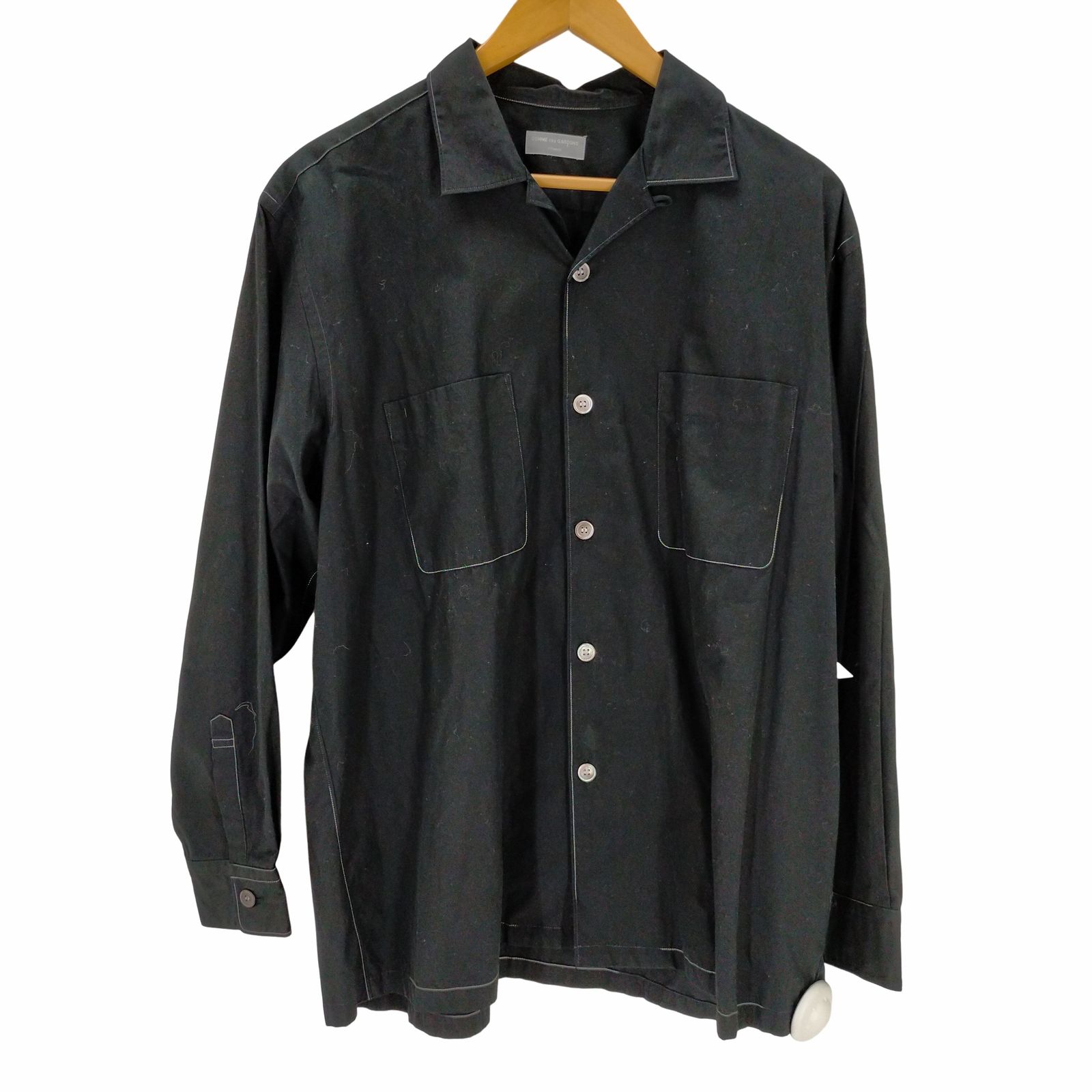 COMME des GARCONS HOMME 98aw田中オムステッチシャツ コムデギャルソンオム COMME des GARCONS HOMME AD1998 田中オム