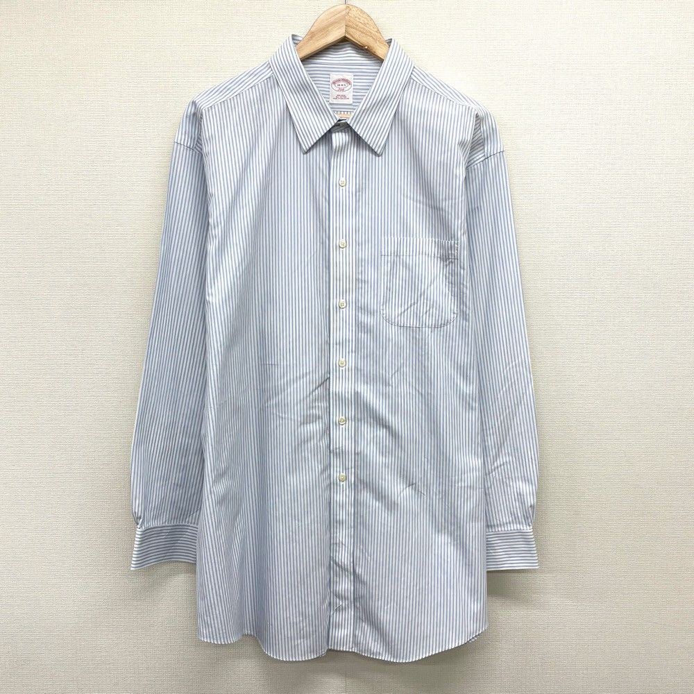 ブルックスブラザーズ 346 ストライプ柄長袖シャツ BROOKS BROTHERS 古着 ブルックスブラザーズ Brooks Brothers