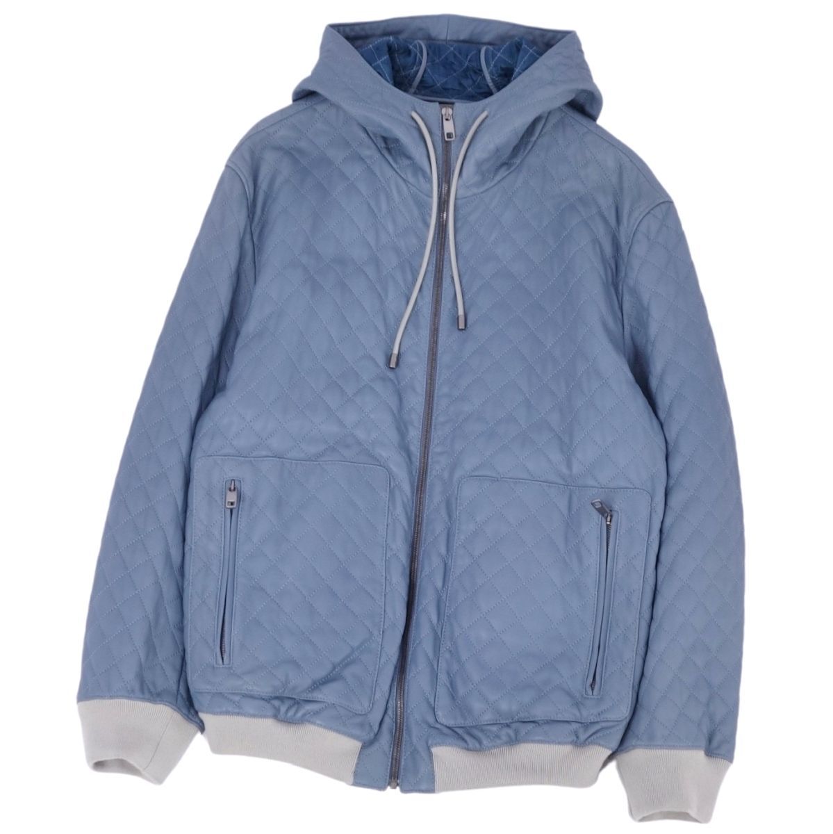 極美品 ドルチェu0026ガッバーナ DOLCEu0026GABBANA レザージャケット フー