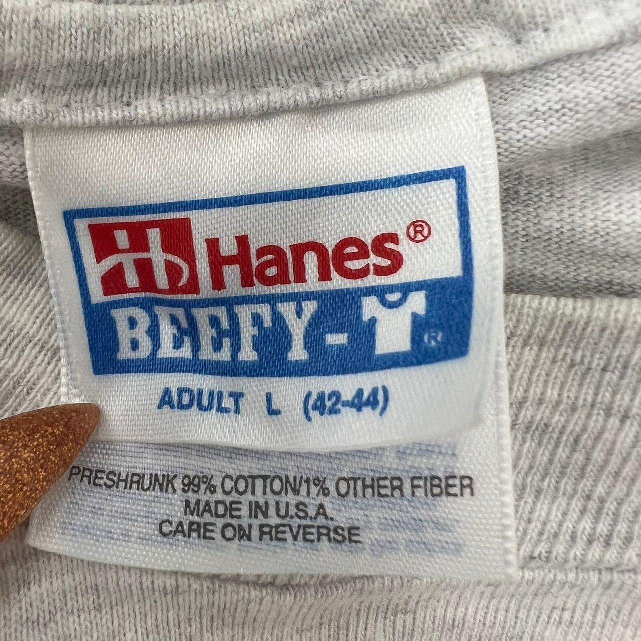 90年代　Hanes BEEFY-T　ヘインズ　ビーフィー　Tシャツ　アメリカ製　1-3