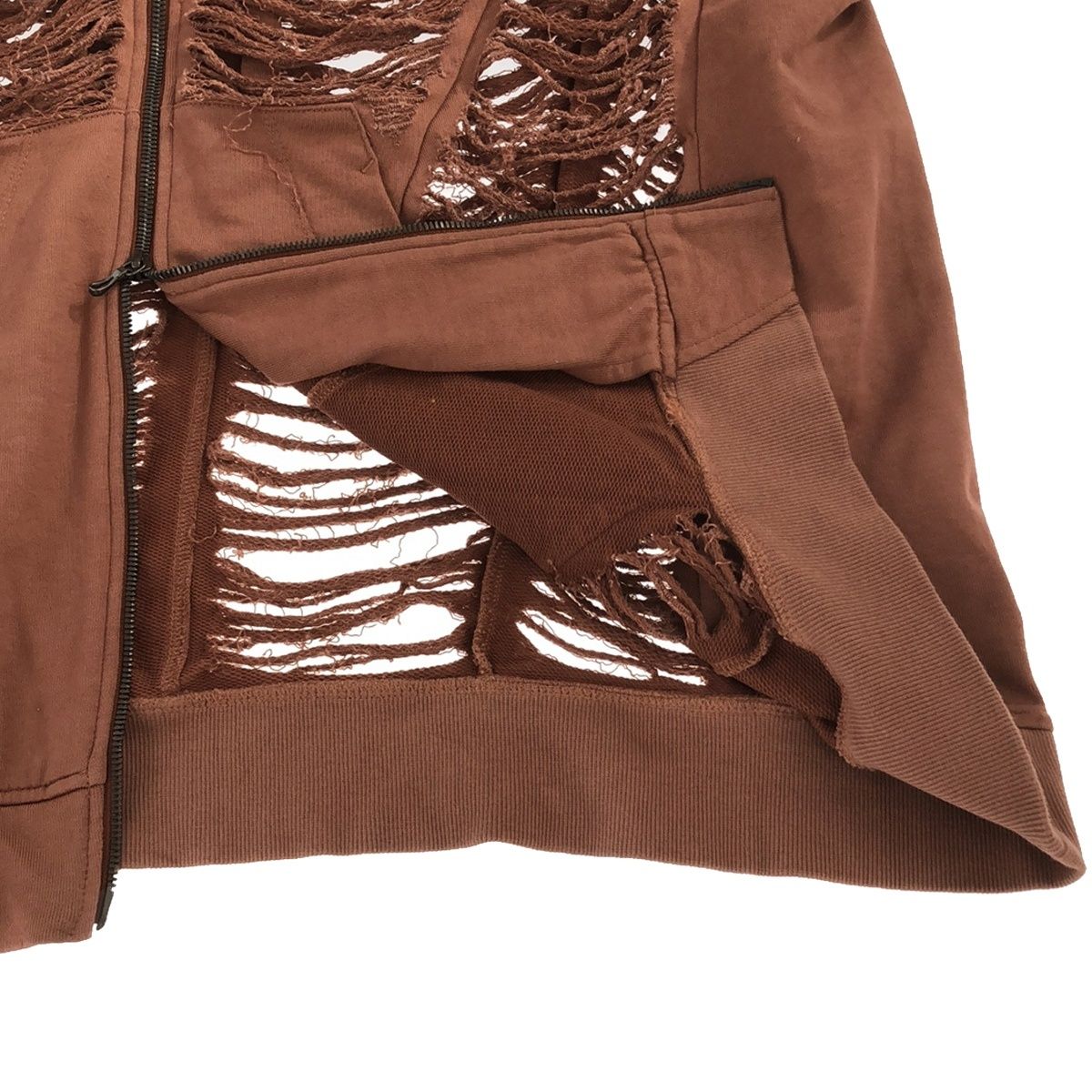 JULIUS ユリウス 24SS Torn Blaz hoodie トーンブレイズフーディー  