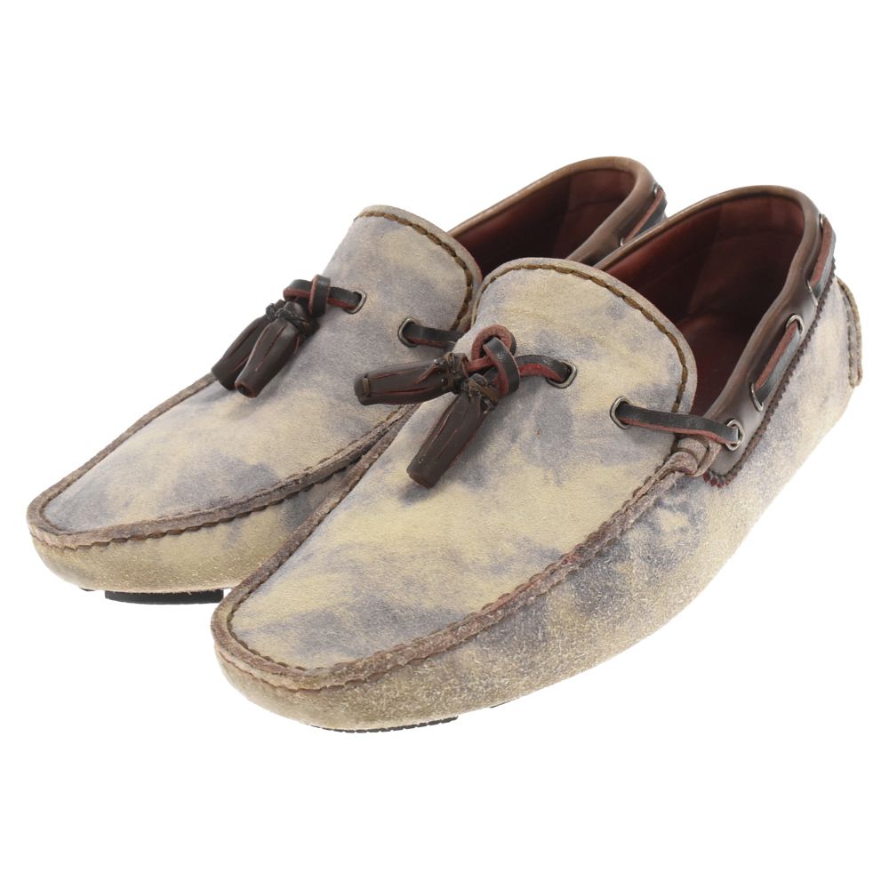 BERLUTI タッセルローファー スエードレザー Berluti (ベルルッティ) レザースウェード タッセル ローファー