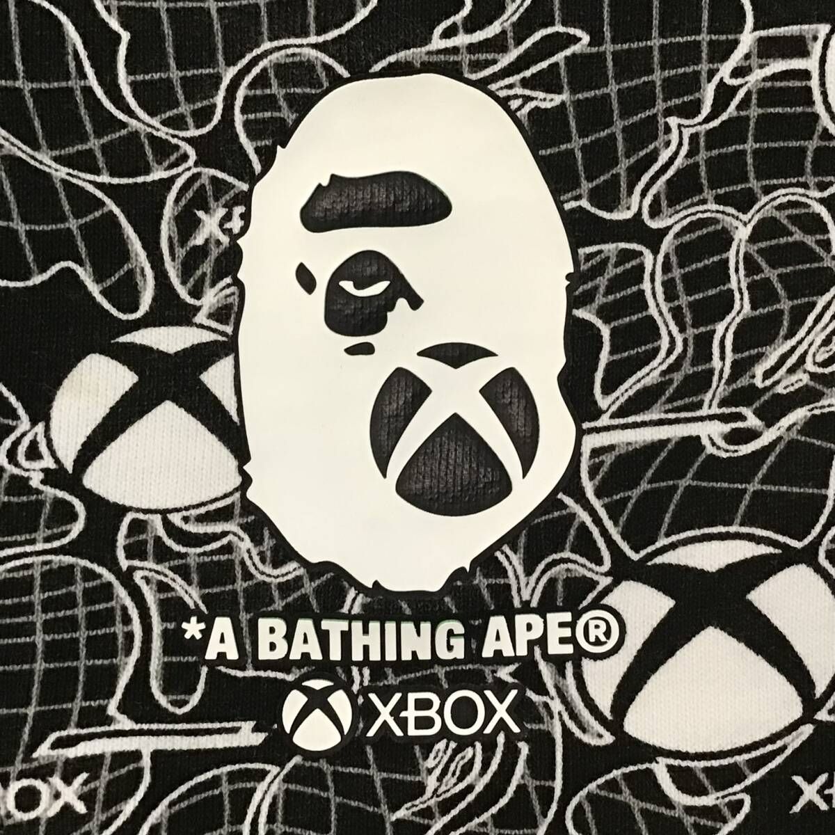 BAPE × XBOX スウェット ハーフパンツ Sサイズ a bathing ape camo shorts エイプ ベイプ アベイシングエイプ マイクロソフト