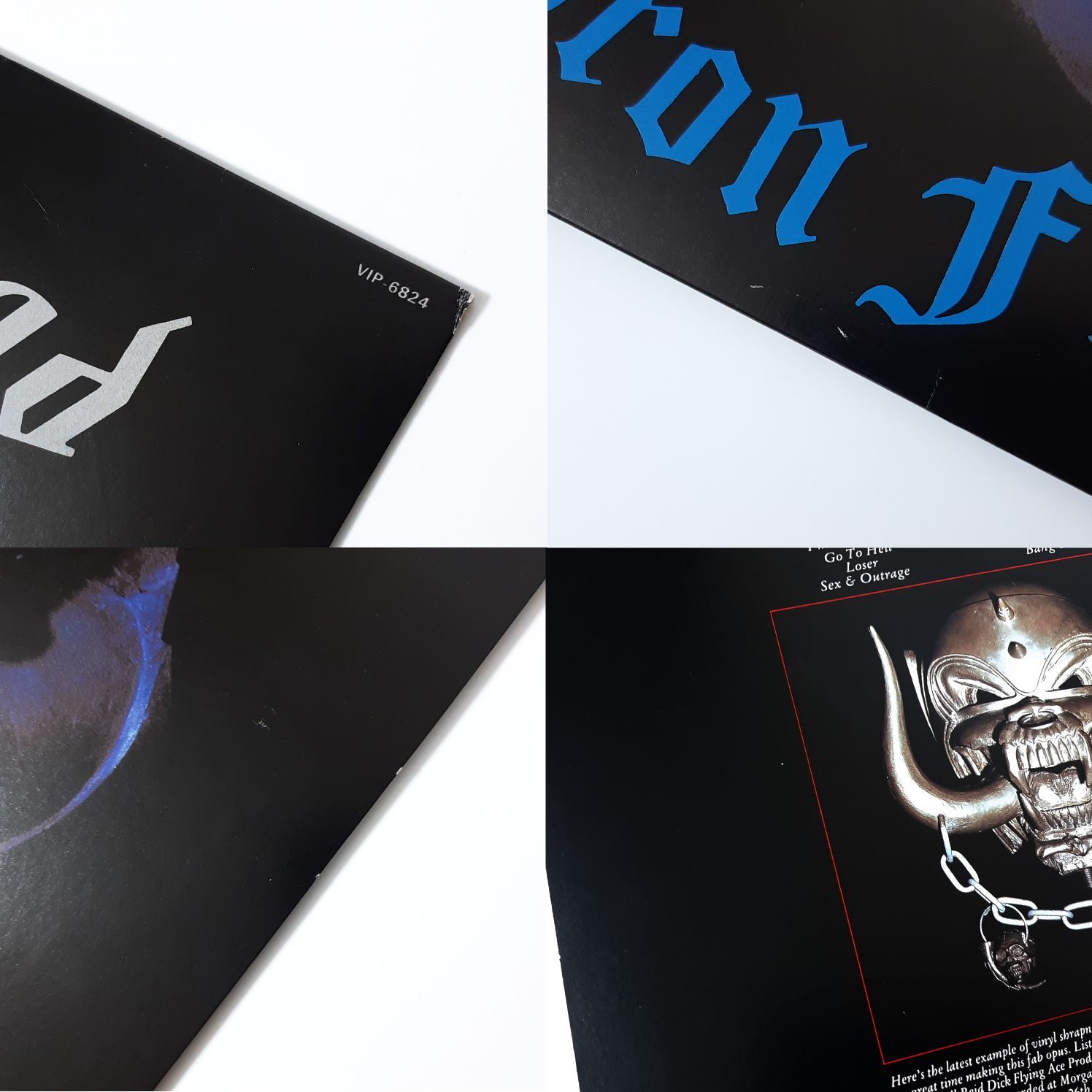 モーターヘッド アイアン・フィスト VIP-6824 廃盤レコード 洋楽ロック