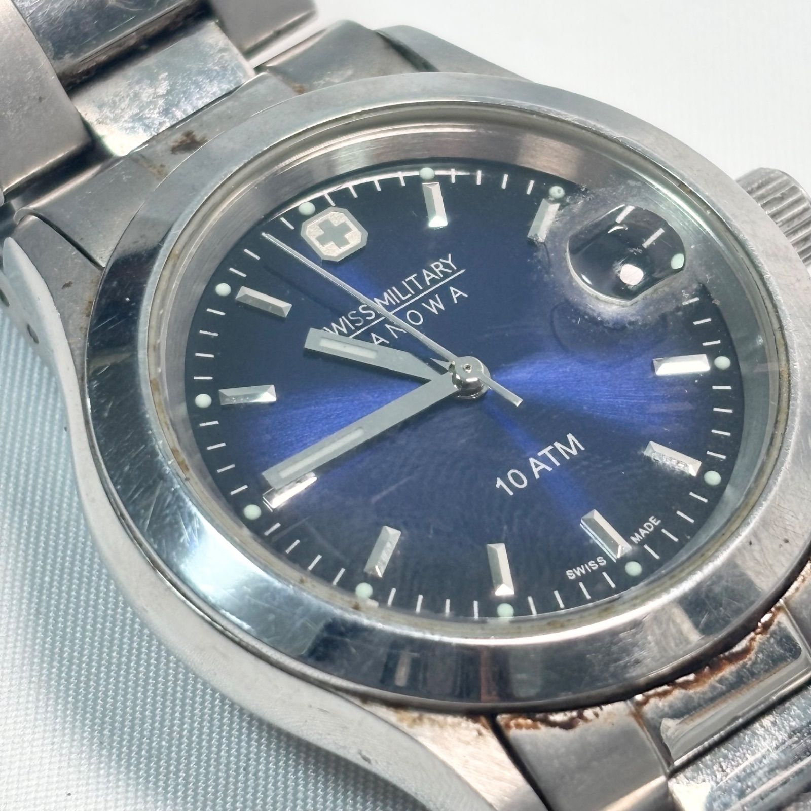 送料無料】SWISS MILITARY/スイスミリタリー/HANOWA/ハノワ/02019M