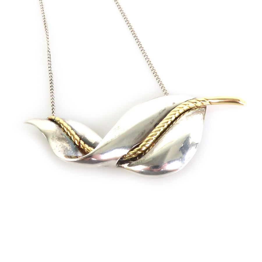 ティファニー TIFFANY&Co. ネックレス リーフ モチーフ - 【中古 ...