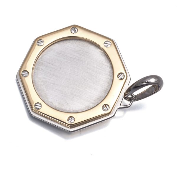 カルティエ ペンダントトップ サントス100 K18YG SS 176626