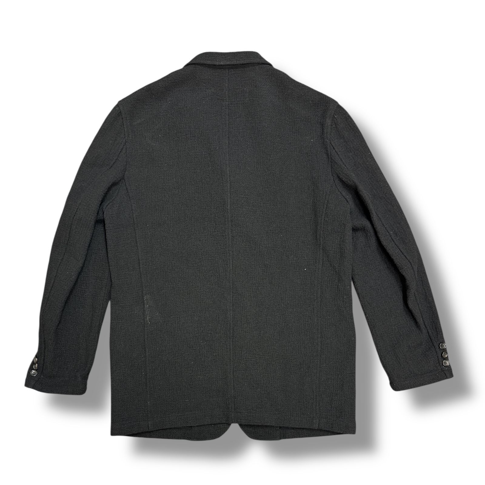 AD2004■コムデギャルソンオム【S】ウール ナイロン ツイード セットアップ COMME des GARCONS HOMME(コムデギャルソンオム) 04AW 3-button