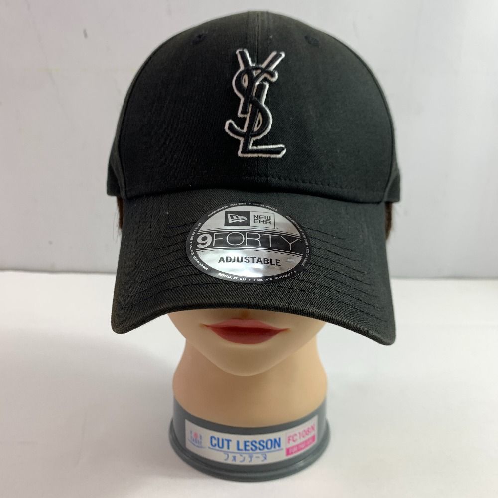 04w4922▽※【中古】Saint Laurent×NEW ERA ニューエラ×イヴサン