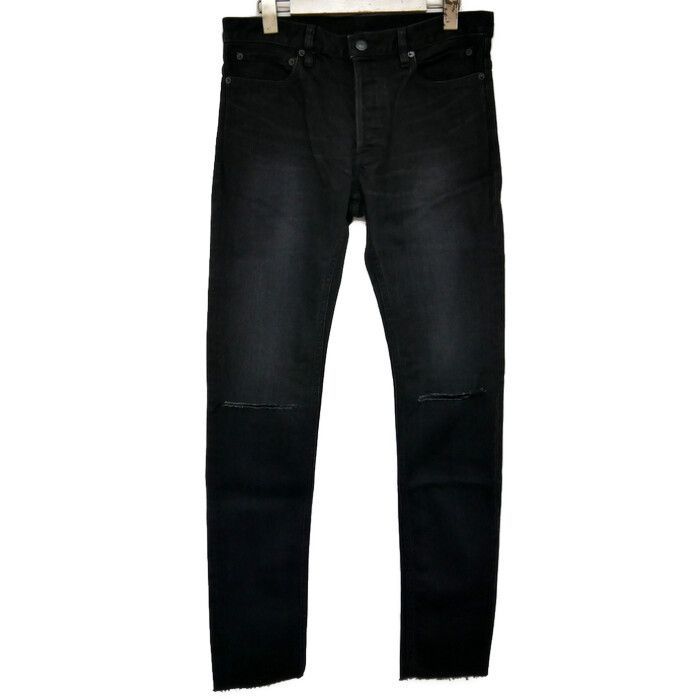 マインデニム ソロイスト スリムストレート ブラックデニム 31 TAKAHIROMIYASHITATheSoloist. (タカヒロミヤシタザソロイスト