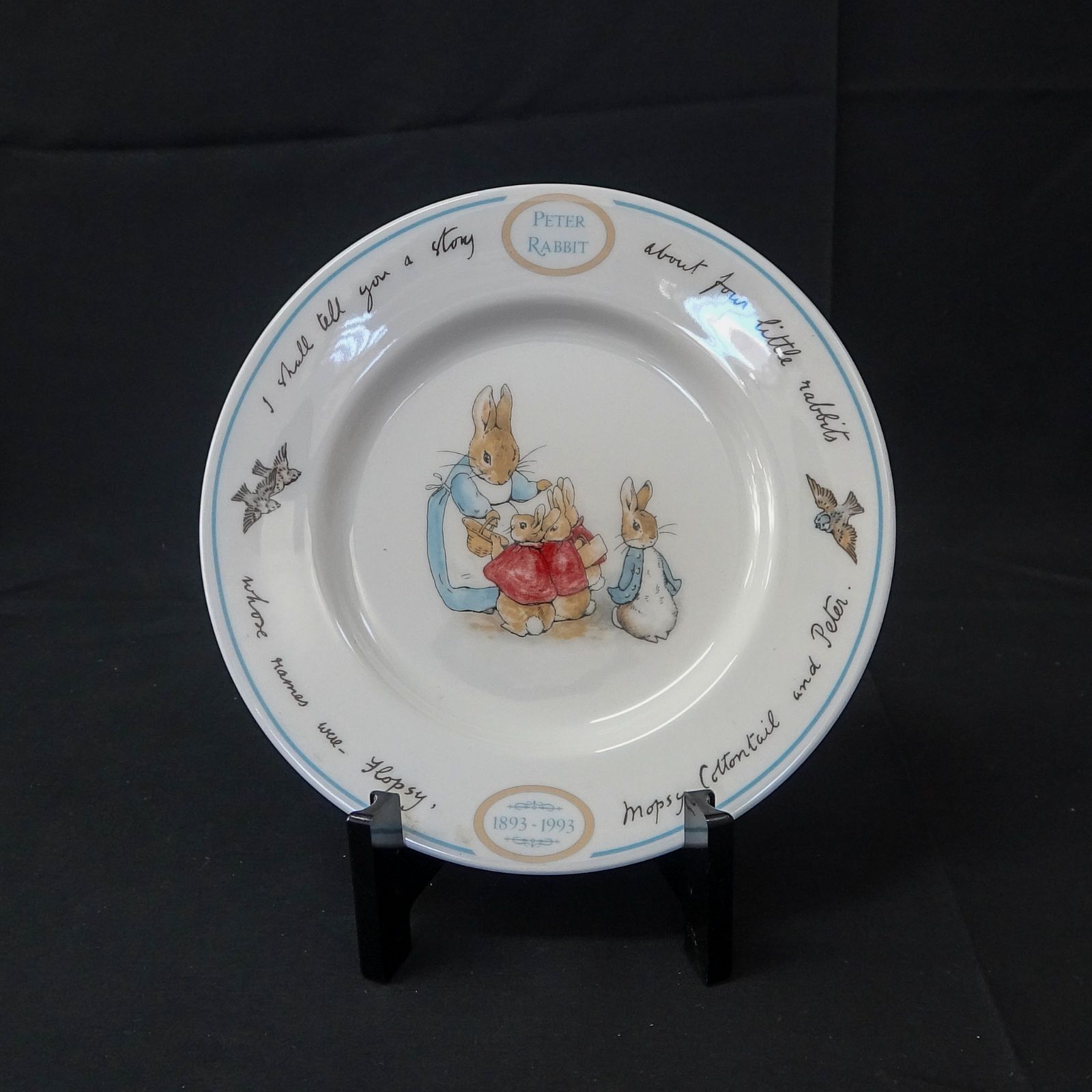 WEDGWOOD ウェッジウッド 食器セット 3点セット ピーターラビット 小皿1点　スープ皿1点　マグカップ1点 