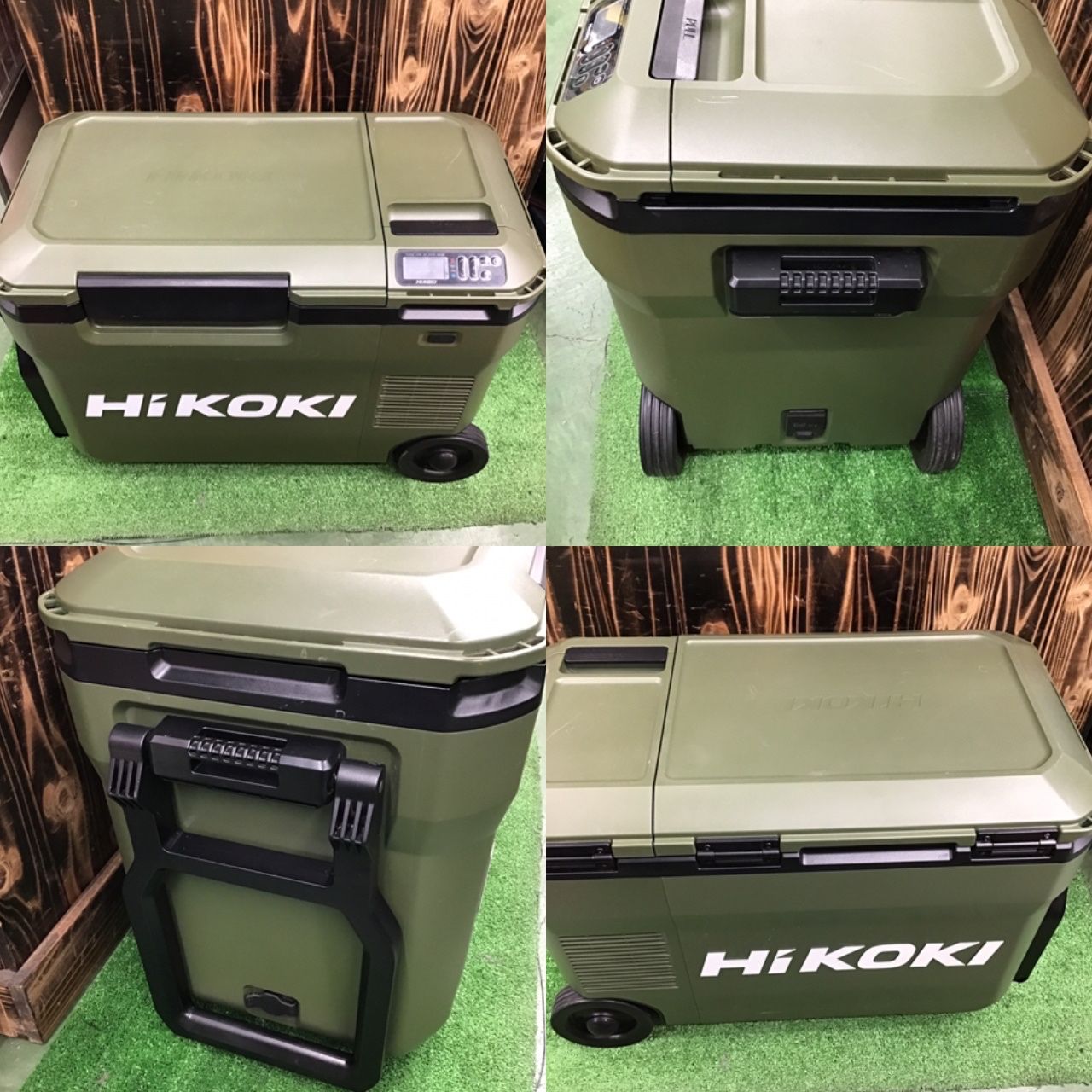 美品】 HiKOKI 保冷庫 冷蔵庫 UL18DB コードレス 保冷庫 緑 HiKOKI