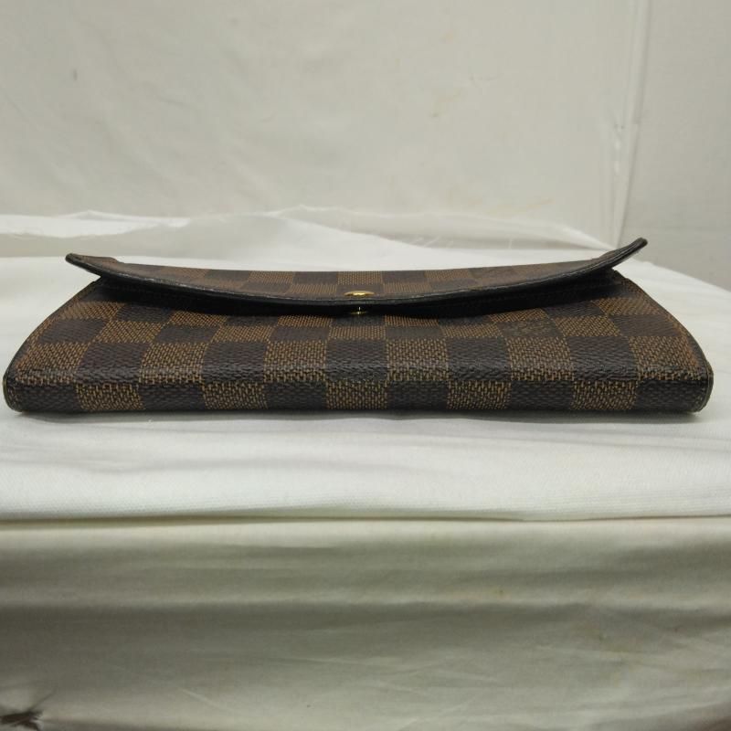 LOUIS VUITTON ルイヴィトン 財布 長財布 ダミエ ポルトフォイユ