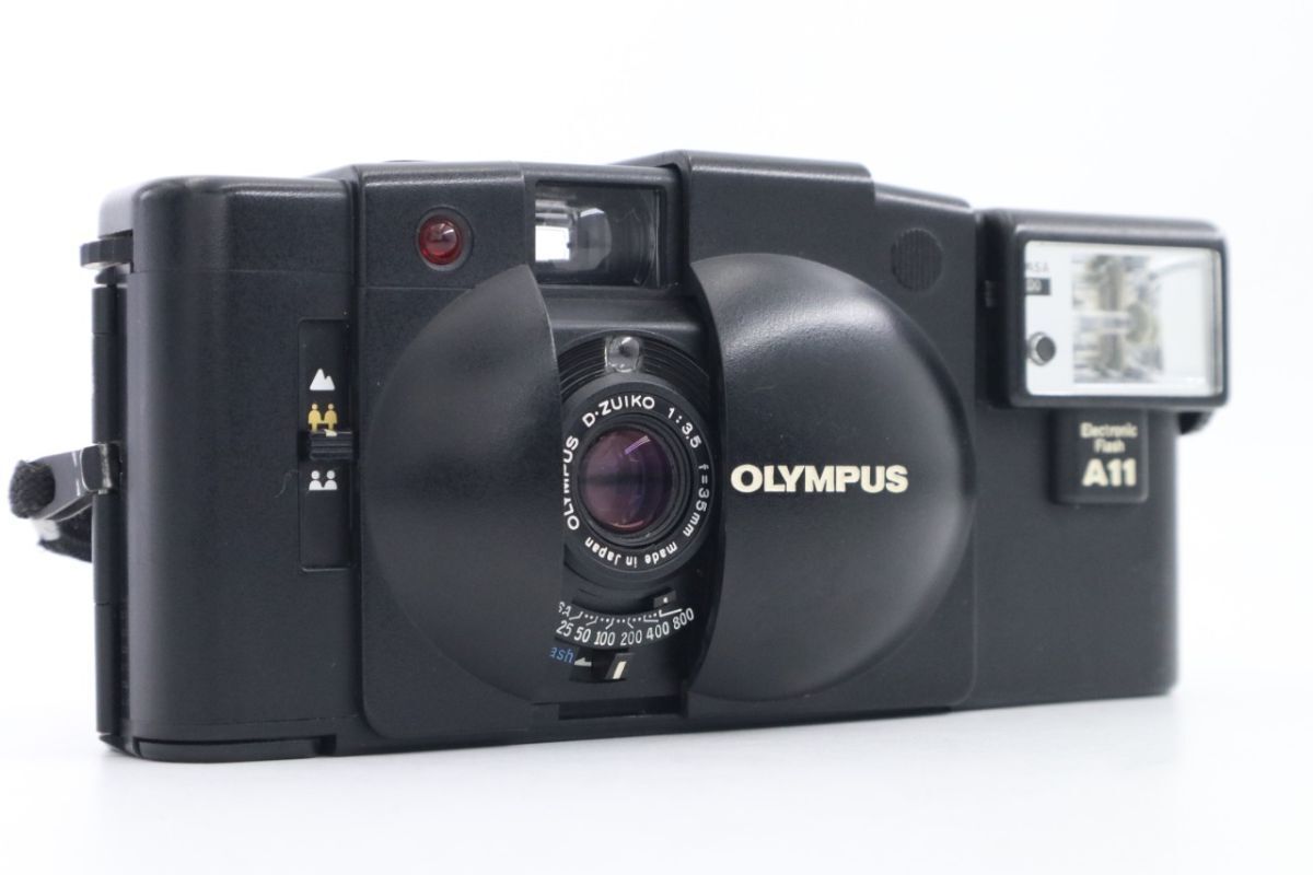 OLYMPUS XA2 A11 ブラックボディ オリンパス コンパクトフィルムカメラ