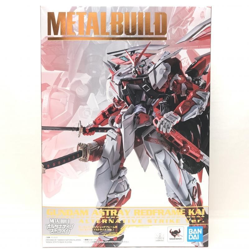BANDAI - 【中古】未開封)L BUILD ガンダムアストレイ レッドフレーム改 (オルタナティブストライクVer.)[69][240069184457] 中古】未開封)METAL BUILD ガンダムアストレイ レッドフレーム改