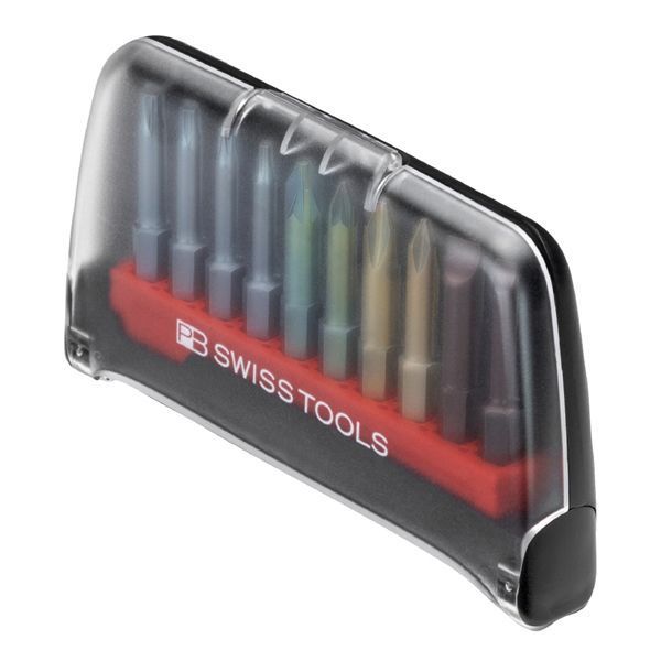 PB SWISS TOOLS ピービースイスツールズ 10本組 段付きビットセット ケース入 E6.702BC