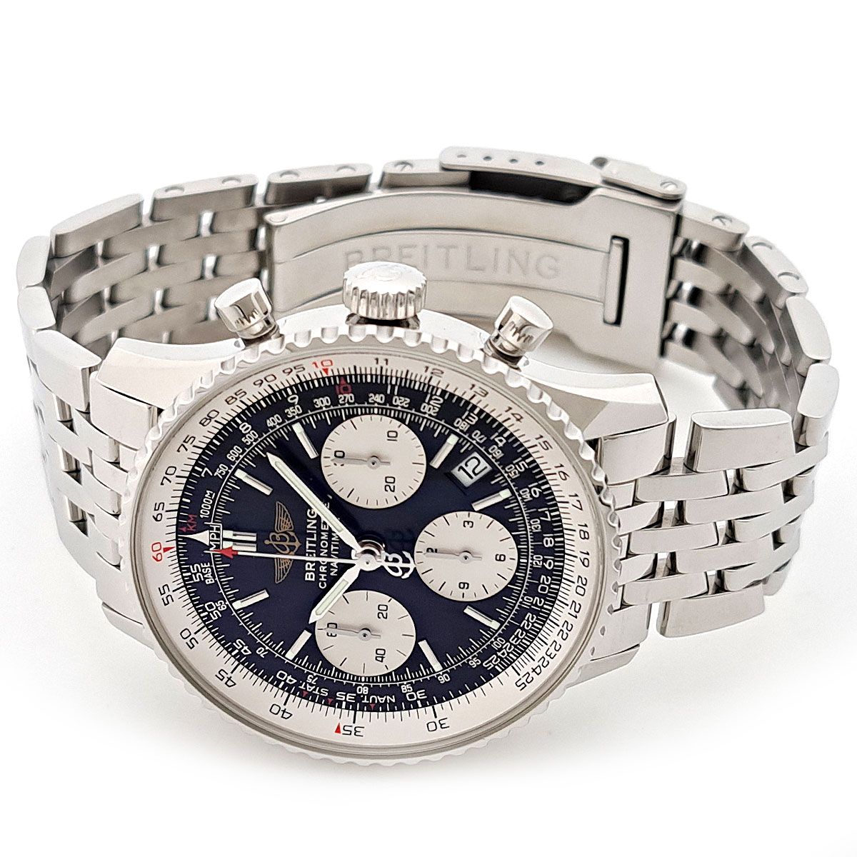 ブライトリング ナビタイマー クロノグラフ A23322 自動巻き ステンレススティール メンズ BREITLING【中古】 【時計】 - メルカリ