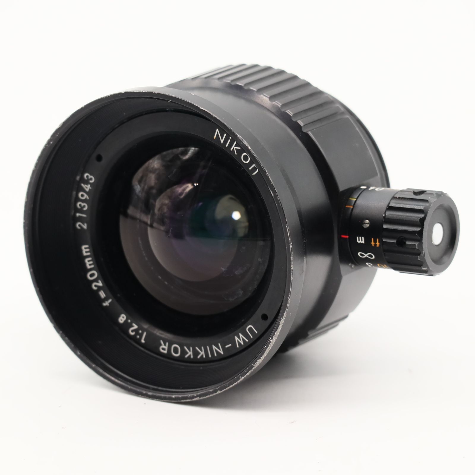 Nikon UW Nikkor 20mmf2.8 NIKONOS　レンズ Amazon | Nikon Nikonos用レンズ UW-NIKKOR 20mm F2.8 | カメラ