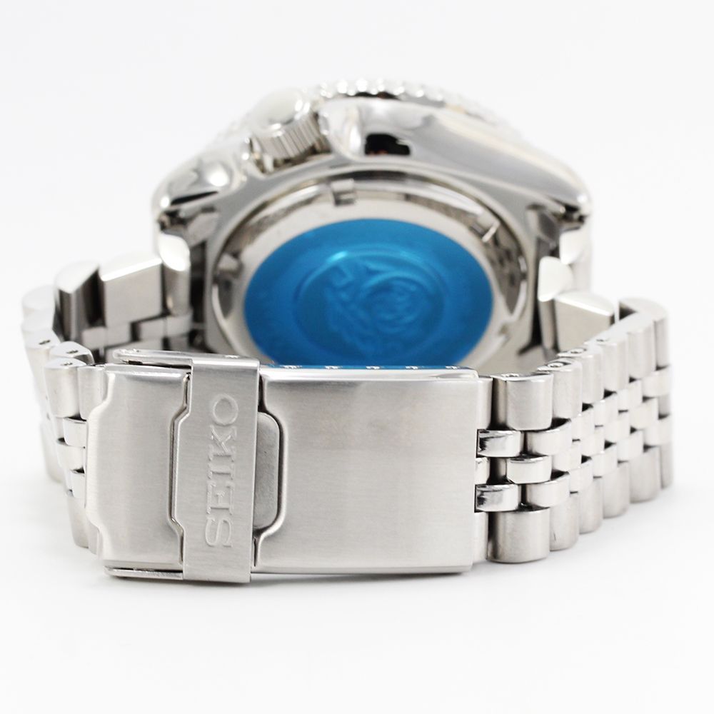 SEIKO 自動巻き ダイバーズウォッチ ネイビー SEIKO 5 自動巻き